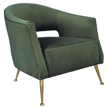 Imilia Velvet Armchair